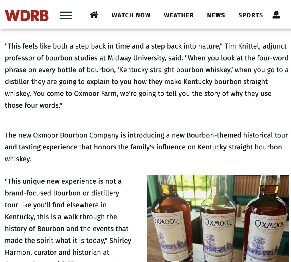 Screen shot of article in link